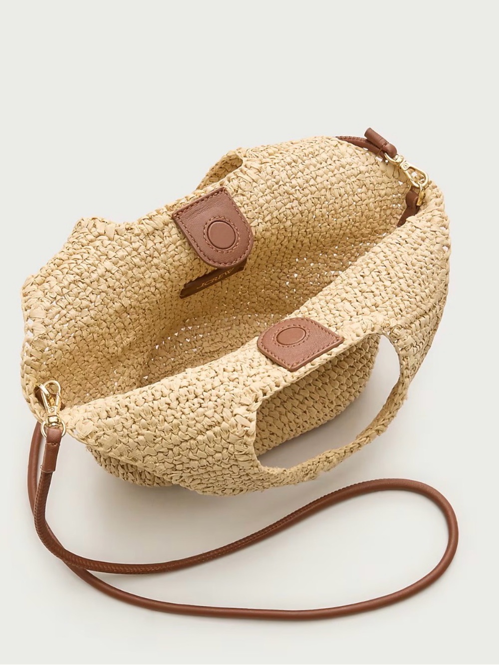 J. Crew Small handknotted straw tote - Picture 2 of 5